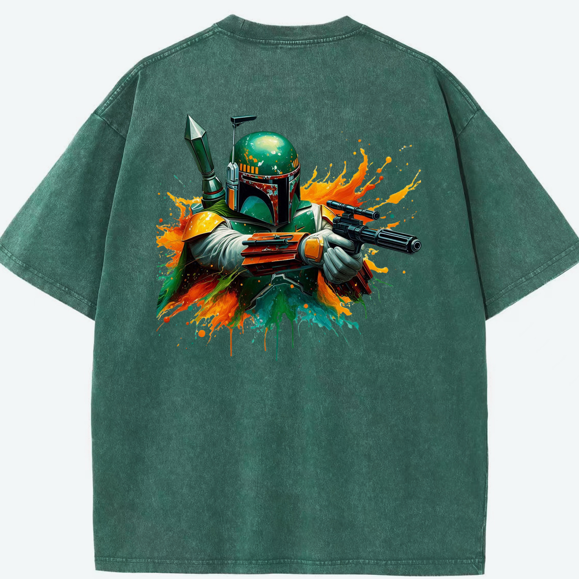 （画像用） スター・ウォーズ Star Wars 綿100% ヴィンテージ風 半袖Tシャツ（背面プリント）